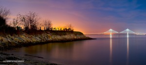 Ravenel Bridge at Night