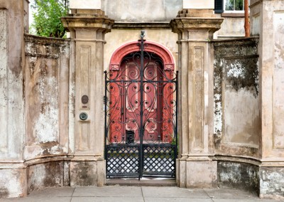 Red Door On Legare Street