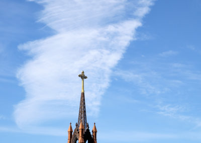 Charleston Cathedral and Clouds
