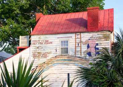 Jesus Fire Escape President Street